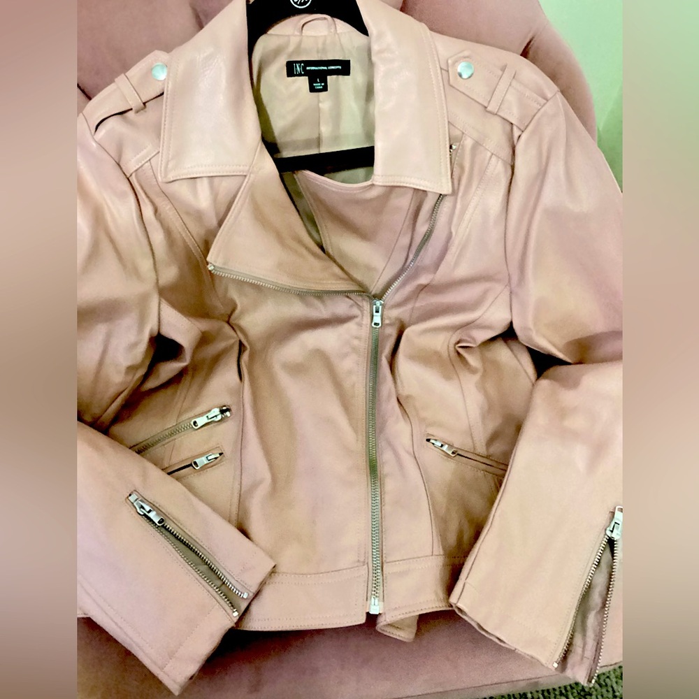 INC Moto Jacket Dusty Mauve/Rose